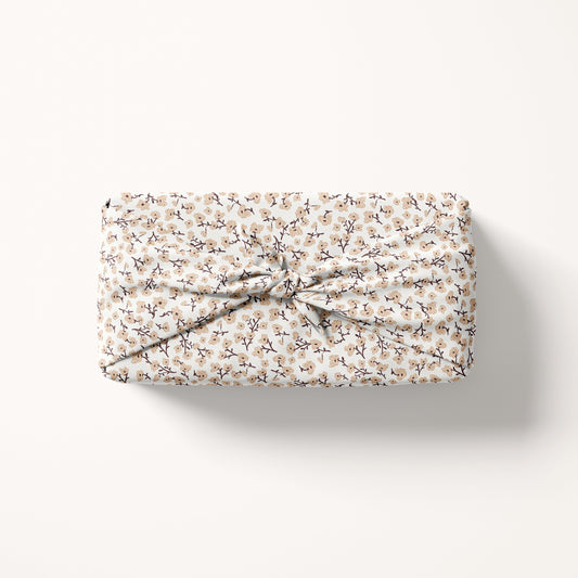 Holiday Bloom Fabric Gift Wrap | 2 pack