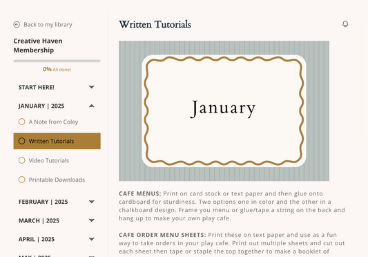 The Creative Haven Membership - Coley Kuyper Art