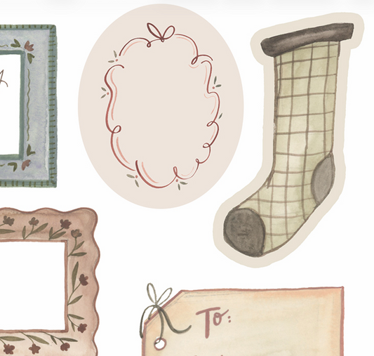 Printable Christmas Gift Tags | Whimsical