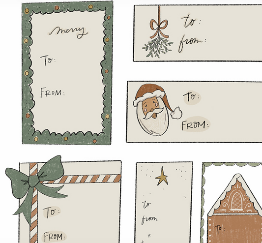 Printable Christmas Gift Tags | Magic
