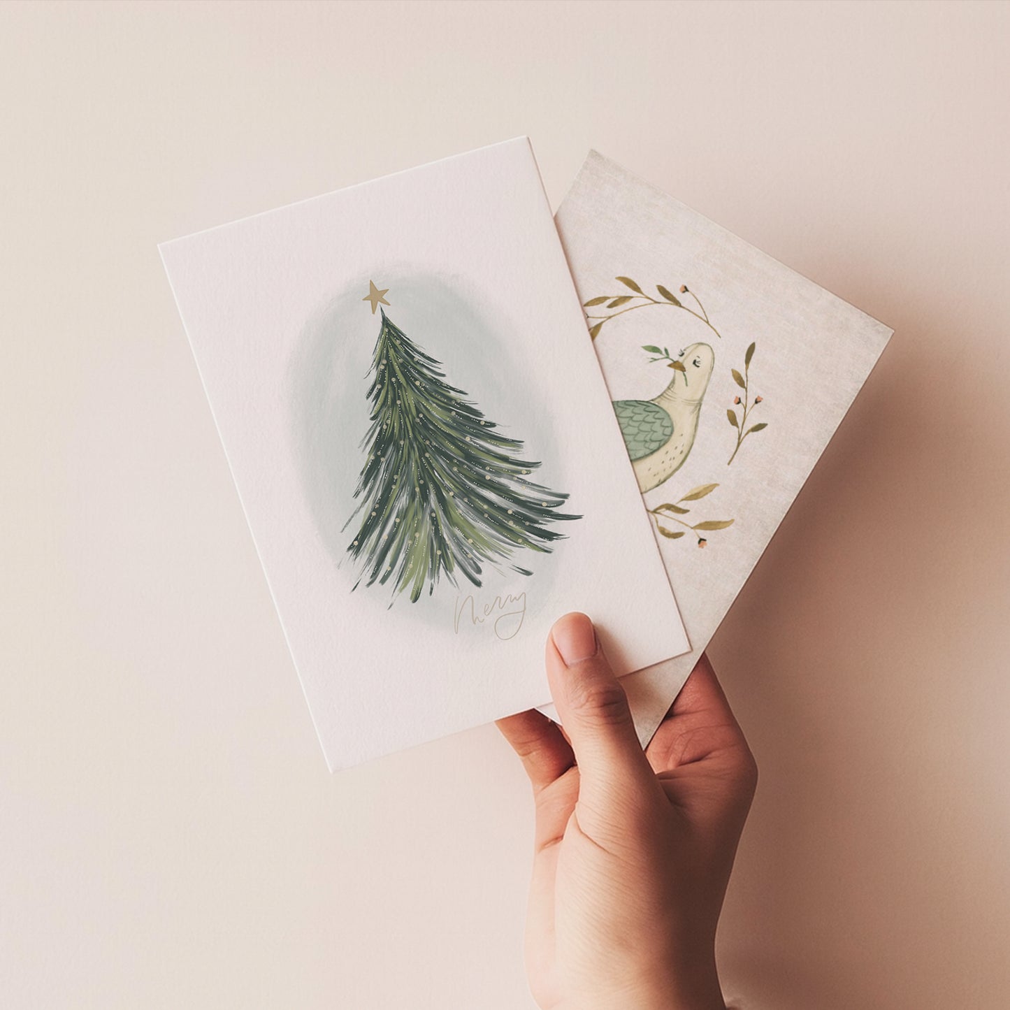 Peace on Earth Dove | Christmas Greeting Card (Set of 10)