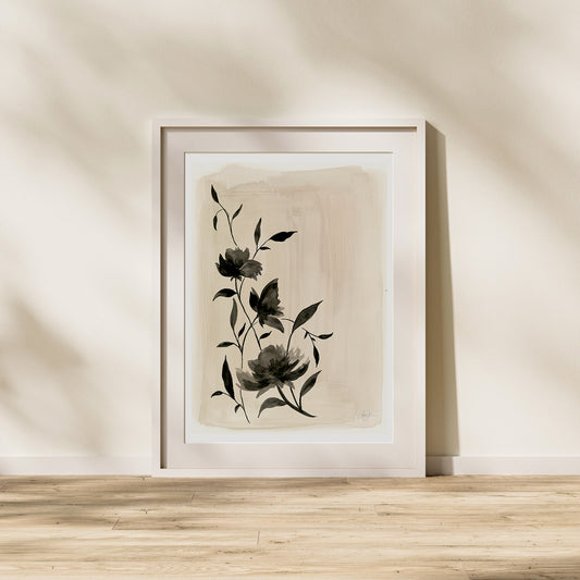 Midnight Florals | Art Print - Coley Kuyper Art