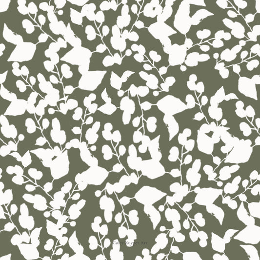 Christmas Bliss Patterned Paper Bundle | Printable Painted Papers for Crafting and Creating Christmas Magic | 4 pages Instant download - Coley Kuyper Art