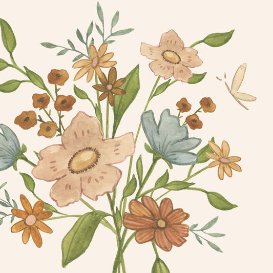 Colorful Fall Blooms | Art Print - Coley Kuyper Art