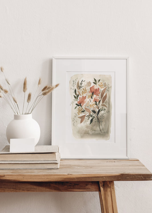 Gathered Blooms | Art Print - Coley Kuyper Art