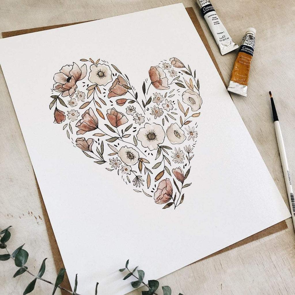 Garden Heart - Coley Kuyper Art