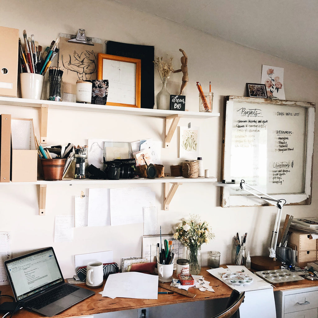 Inside the Studio | Redesigning my art space