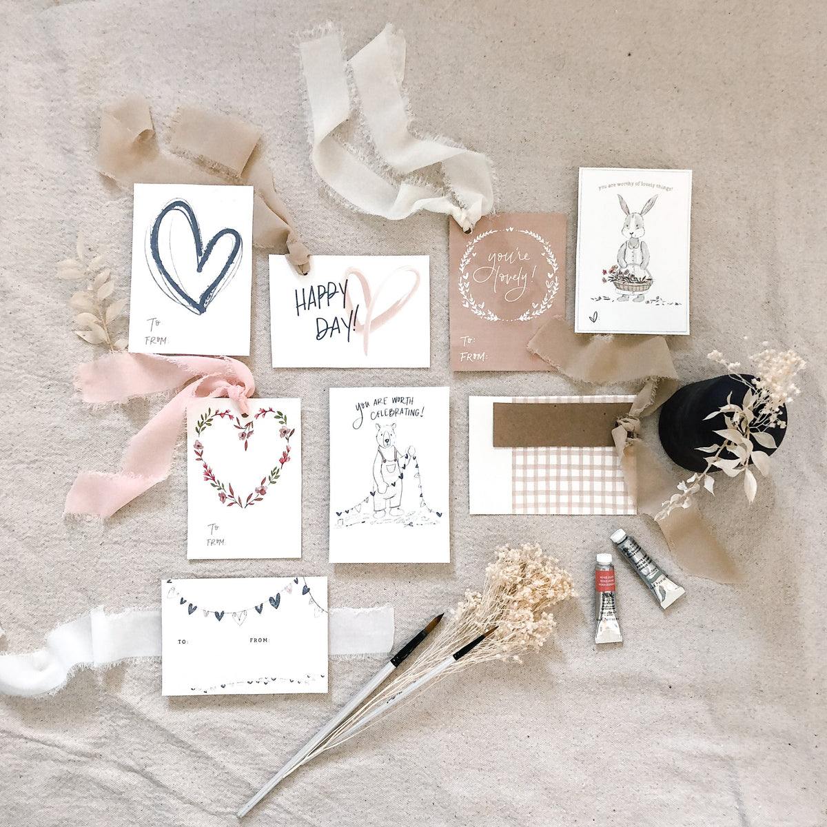 Free Printable Mini Cards for Valentines & 5 Creative Ways to Use Them