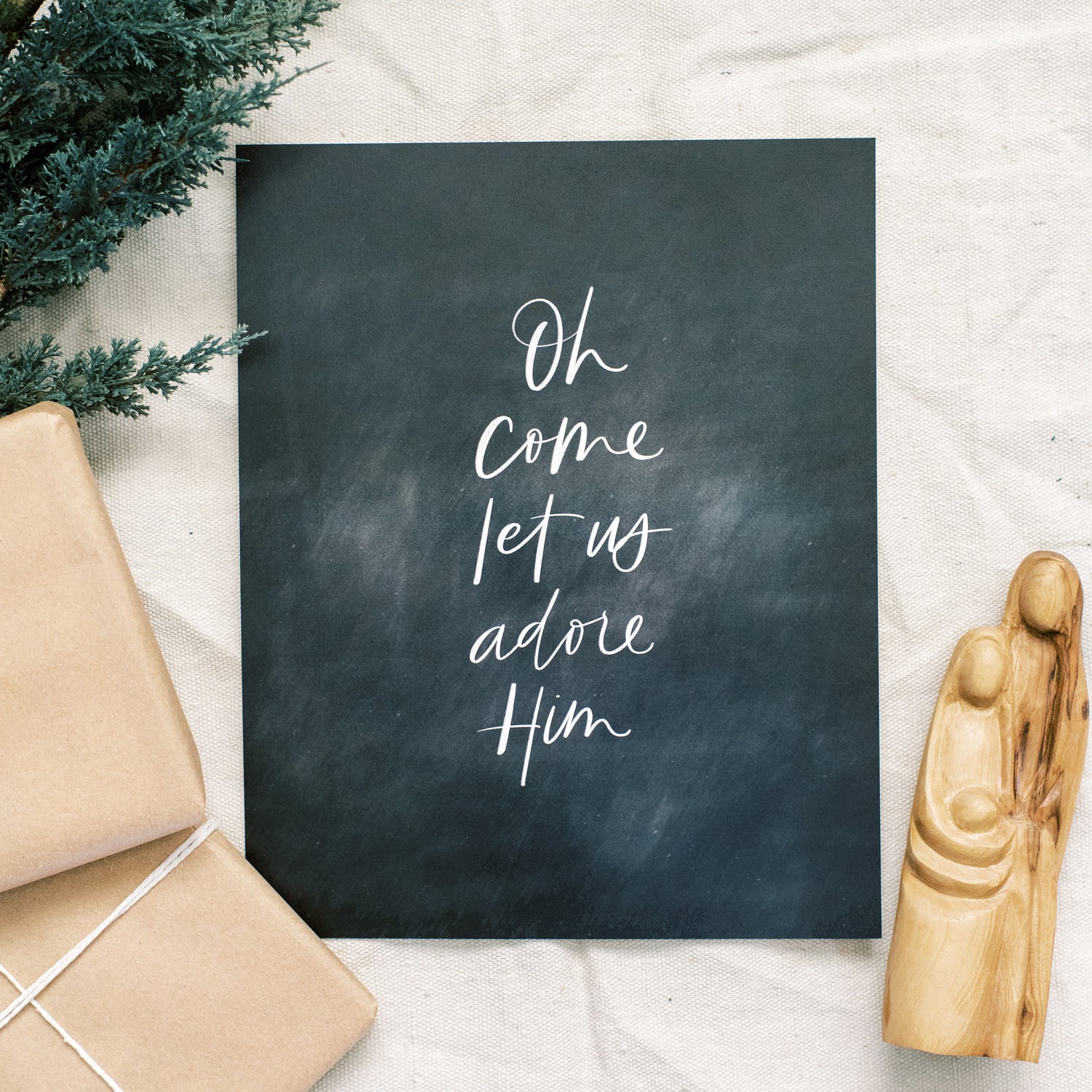 Christmas Hand Written Quotes