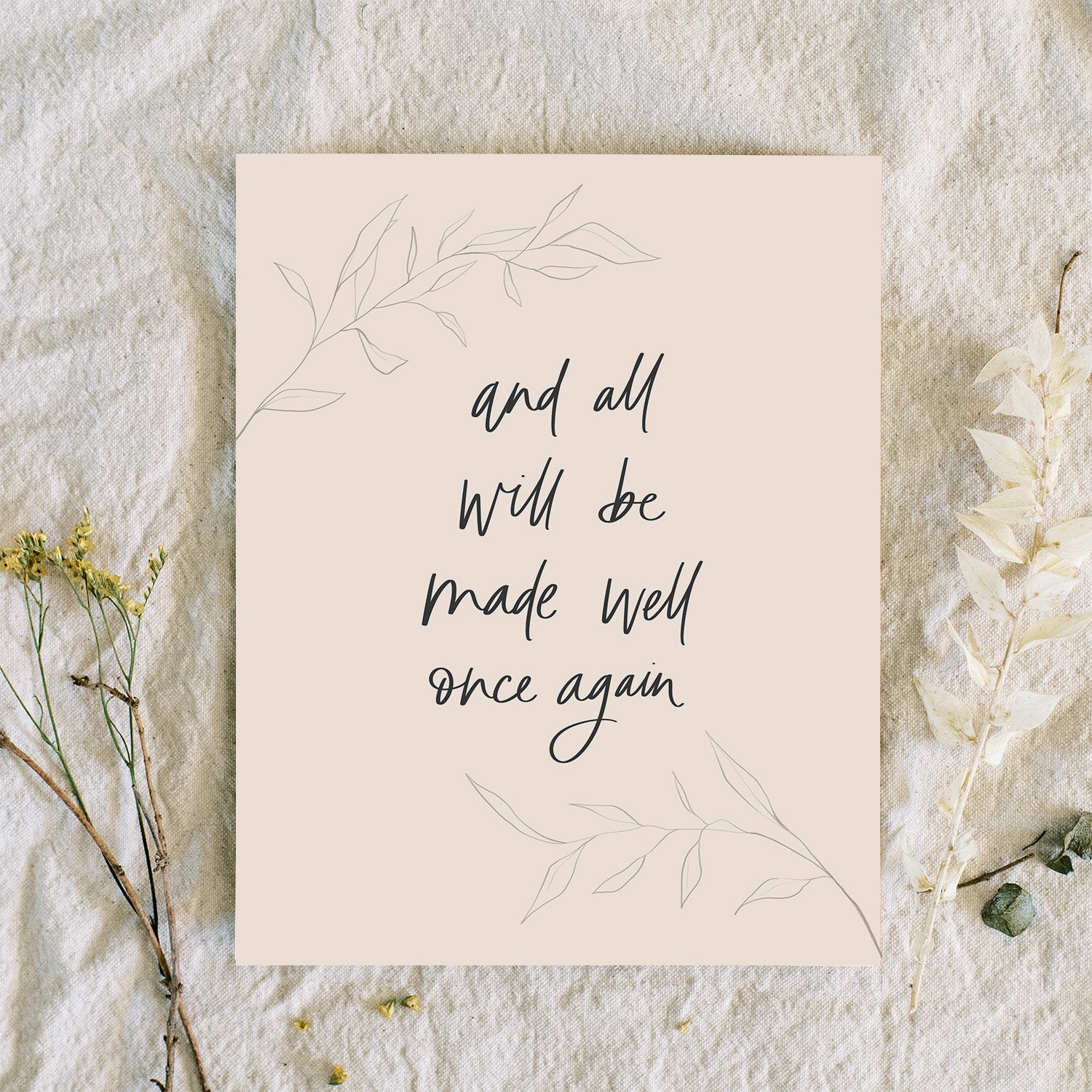 Fall Hand Lettered Quotes