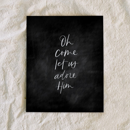 Adore Him | Art Print