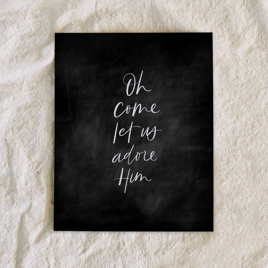 Adore Him | Art Print