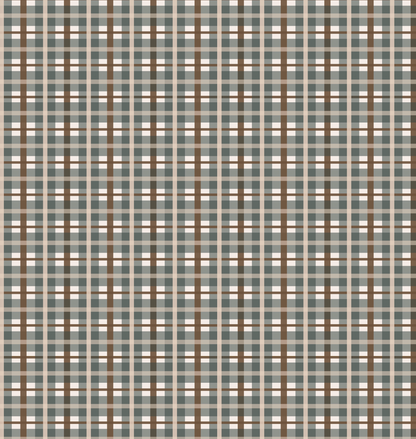 Autumn Plaid Fabric Wrap (2 Pack)