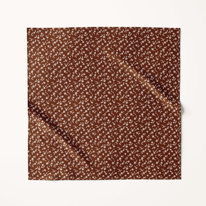 Christmas Tossed Florals Burgundy Fabric Wrap | 2 pack