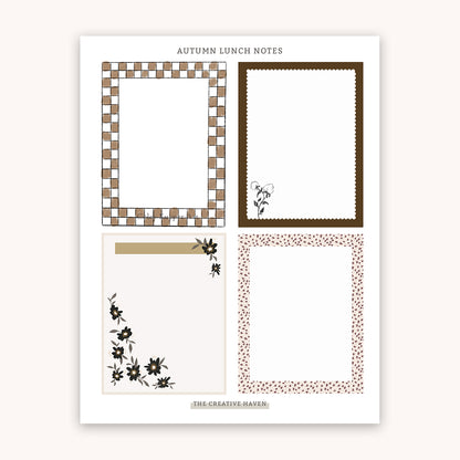 Fall Craft Bundle | Creative Paper Projects for Kids | 6 Pages Instant Download