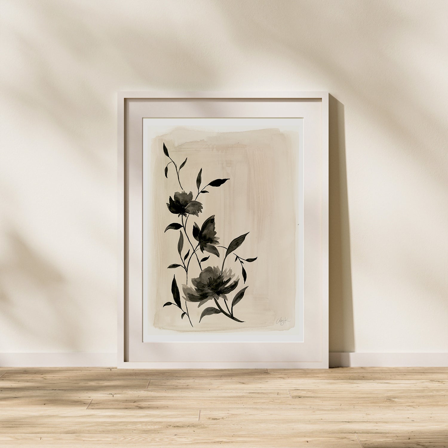 Midnight Florals | Art Print - Coley Kuyper Art