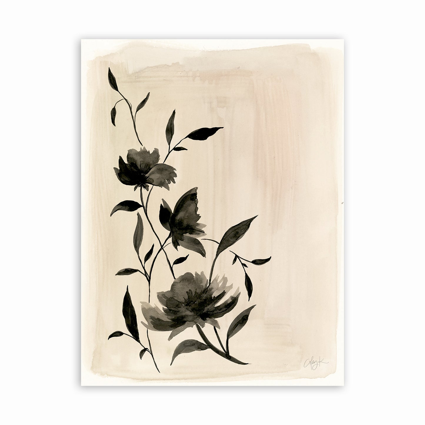 Midnight Florals | Art Print - Coley Kuyper Art