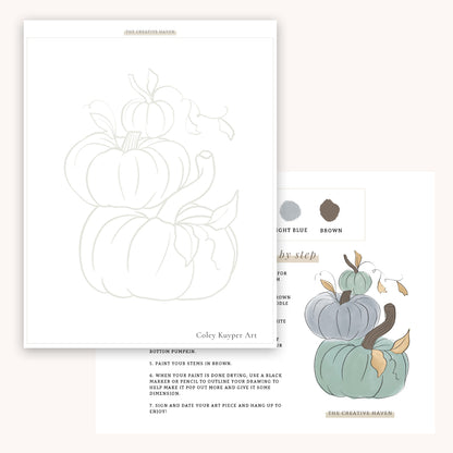 Fall Craft Bundle | Creative Paper Projects for Kids | 6 Pages Instant Download
