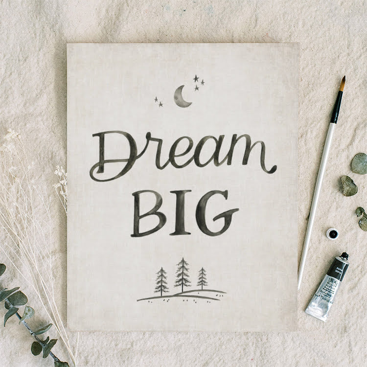 Dream Big | Art Print - Coley Kuyper Art