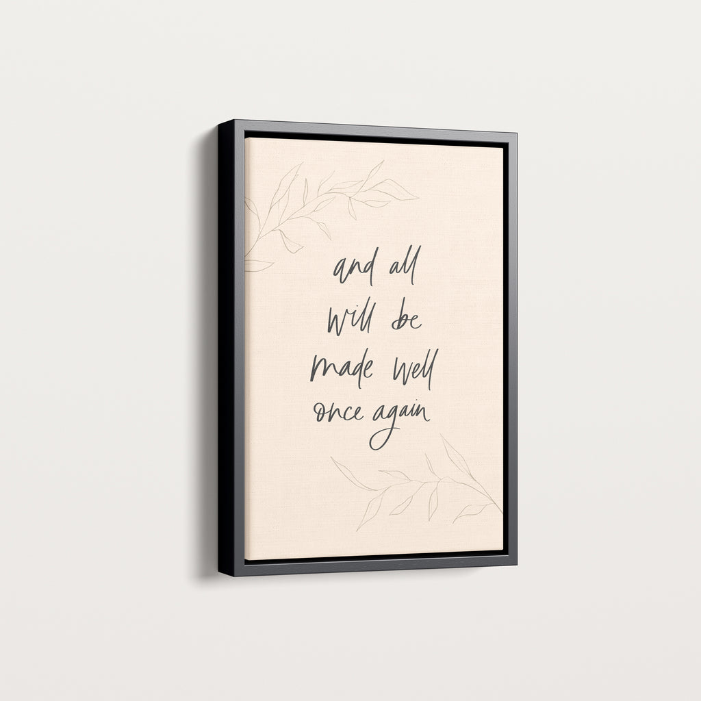 And All Will Be Made Well | Art Print - Coley Kuyper Art