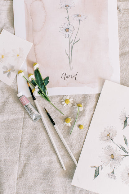 April Stems - Coley Kuyper Art