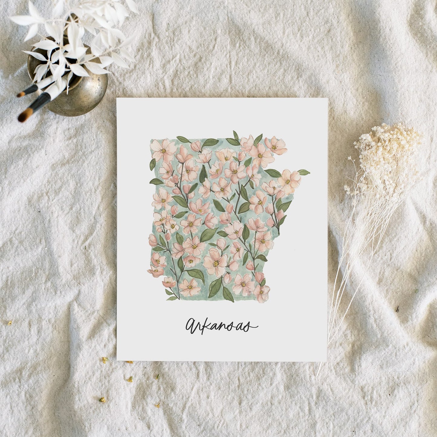 Arkansas State Flower | Art Print - Coley Kuyper Art
