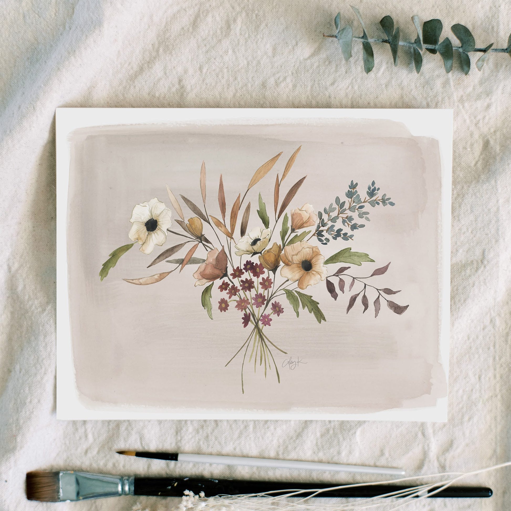 Autumn Bunch | Art Print - Coley Kuyper Art