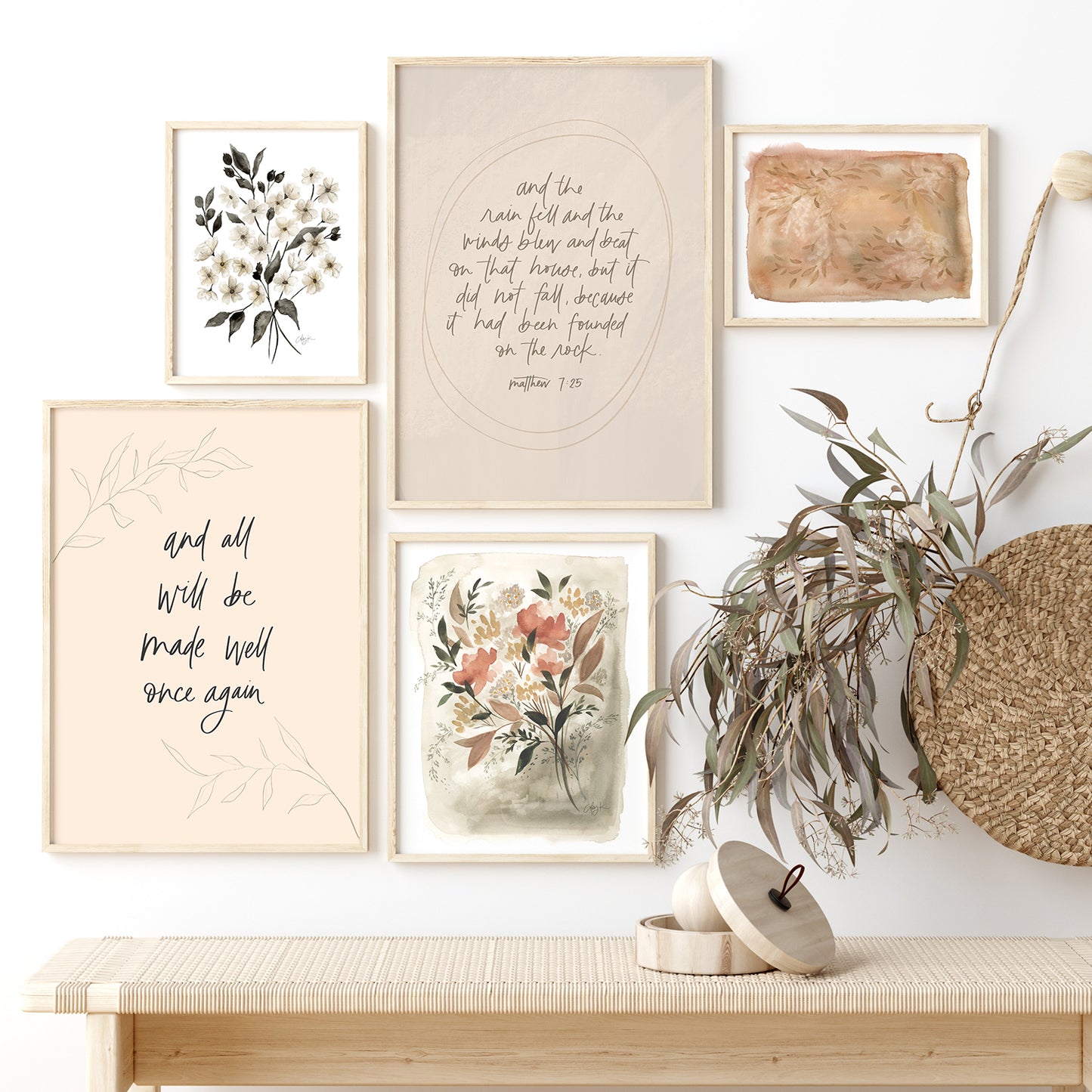 Gathered Blooms | Art Print - Coley Kuyper Art