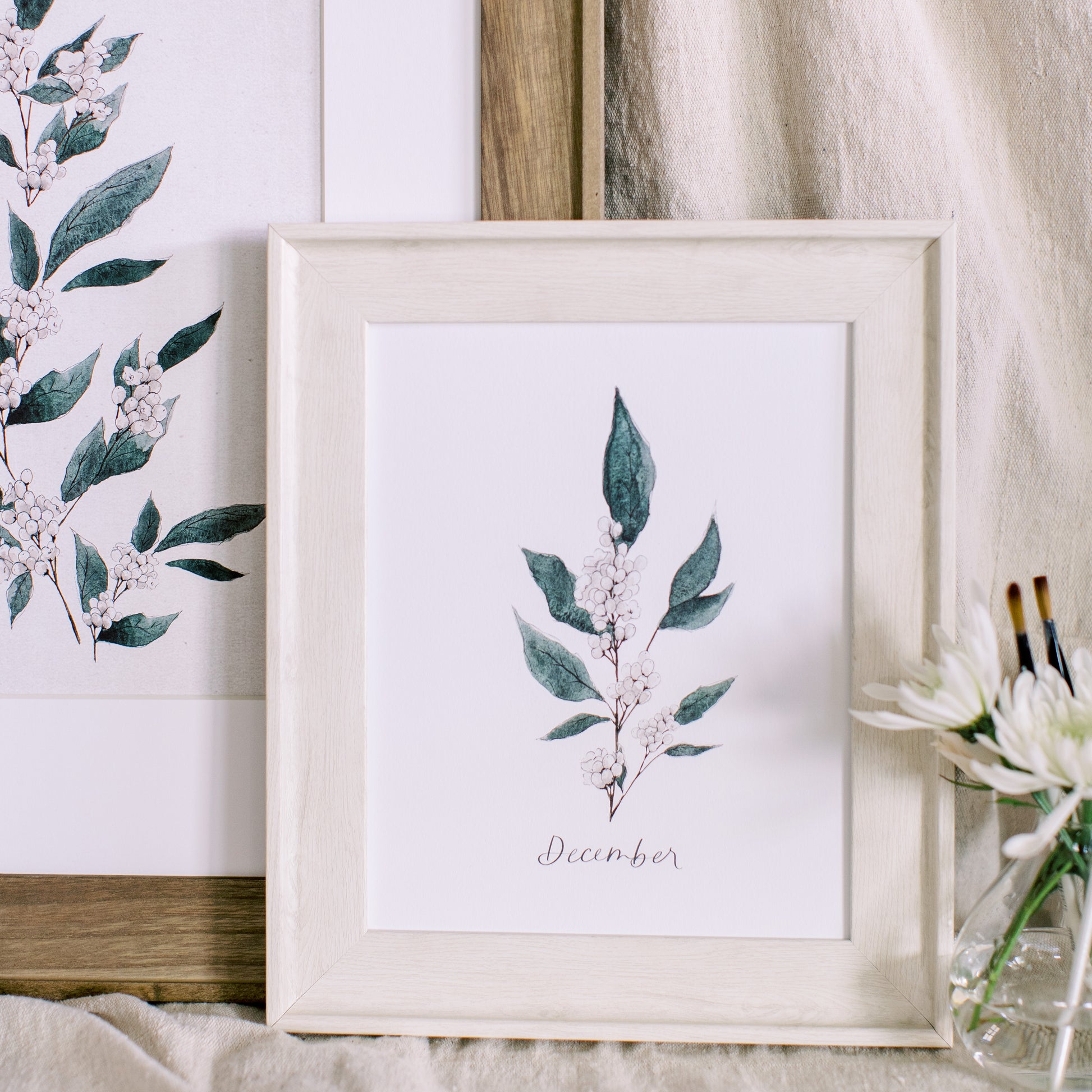 December Stems - Coley Kuyper Art