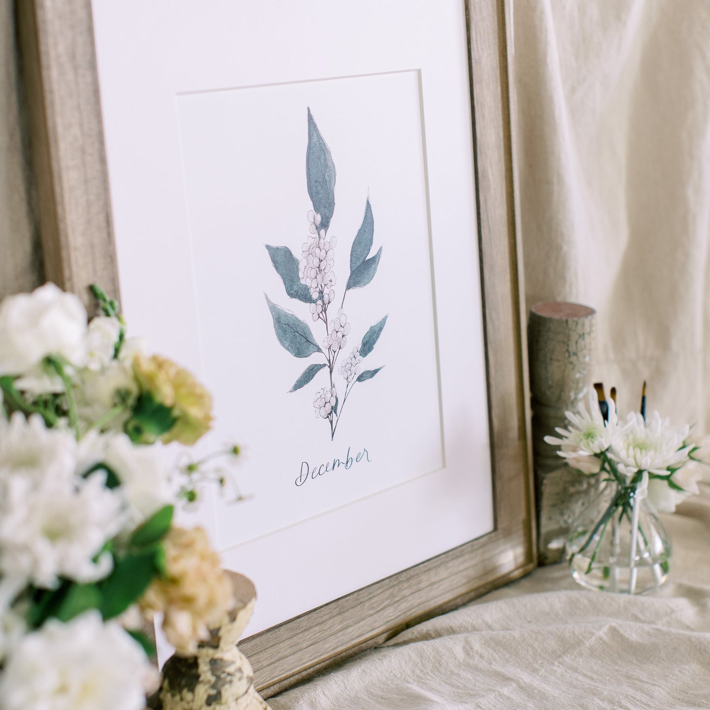 December Stems - Coley Kuyper Art