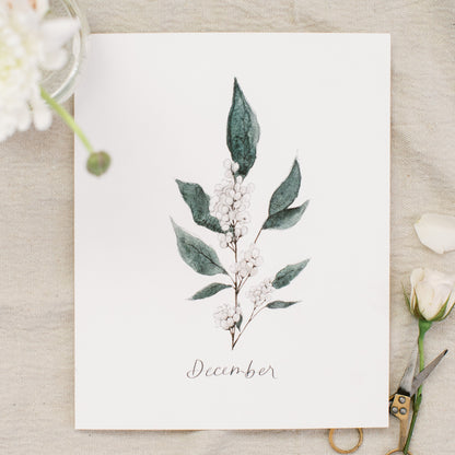 December Stems - Coley Kuyper Art