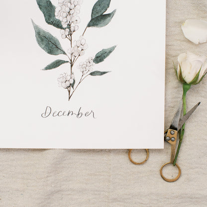 December Stems - Coley Kuyper Art