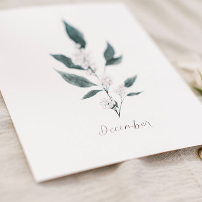 December Stems - Coley Kuyper Art