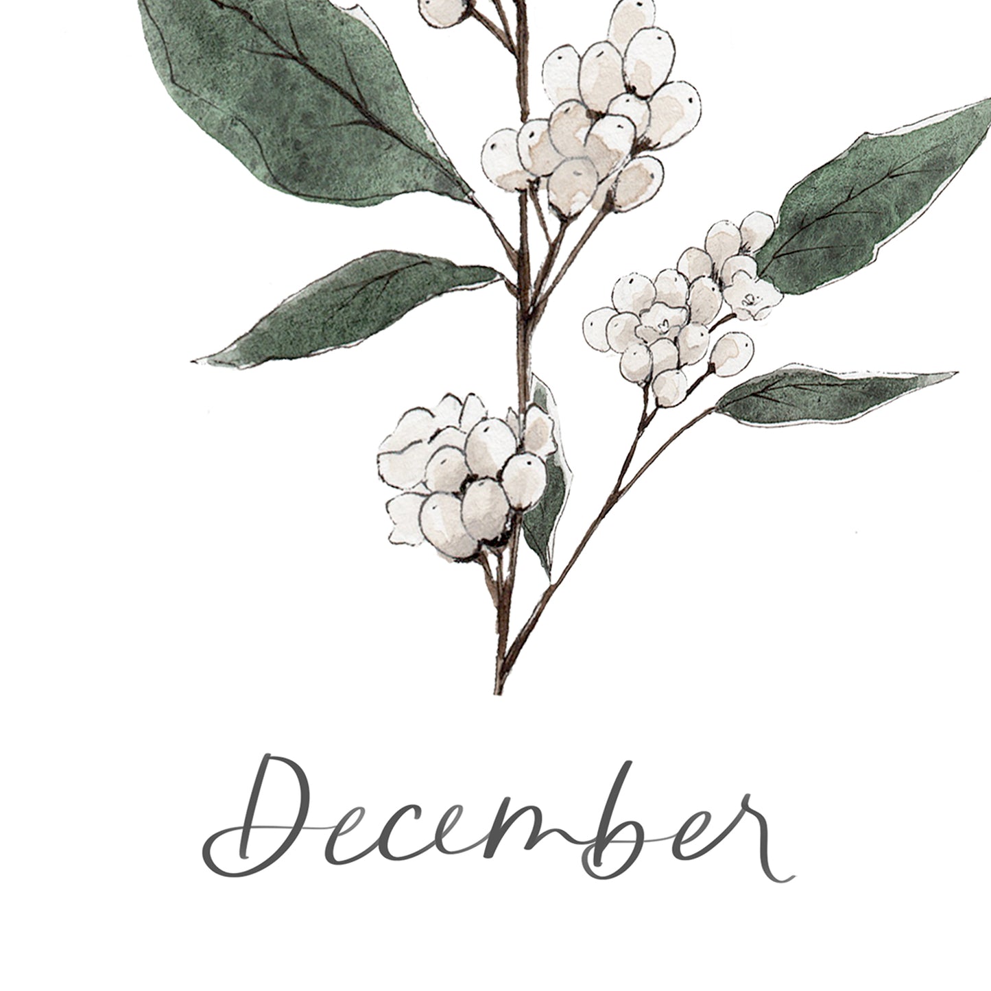 December Stems - Coley Kuyper Art