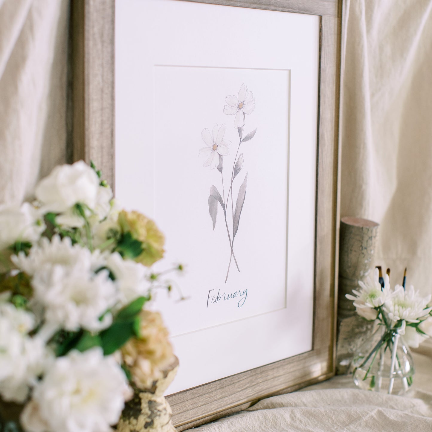 February Stems - Coley Kuyper Art