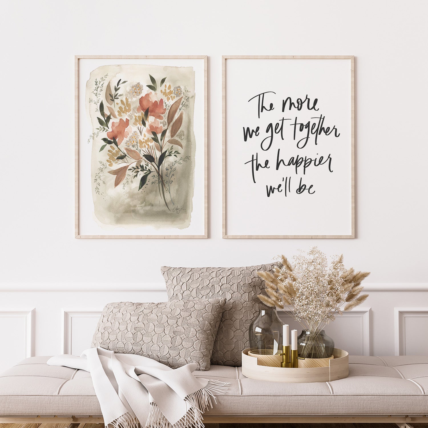Gathered Blooms | Art Print - Coley Kuyper Art