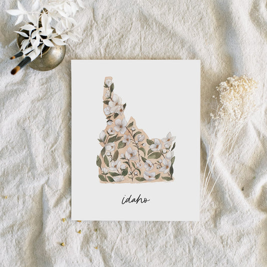 Idaho State Flower | Art Print - Coley Kuyper Art