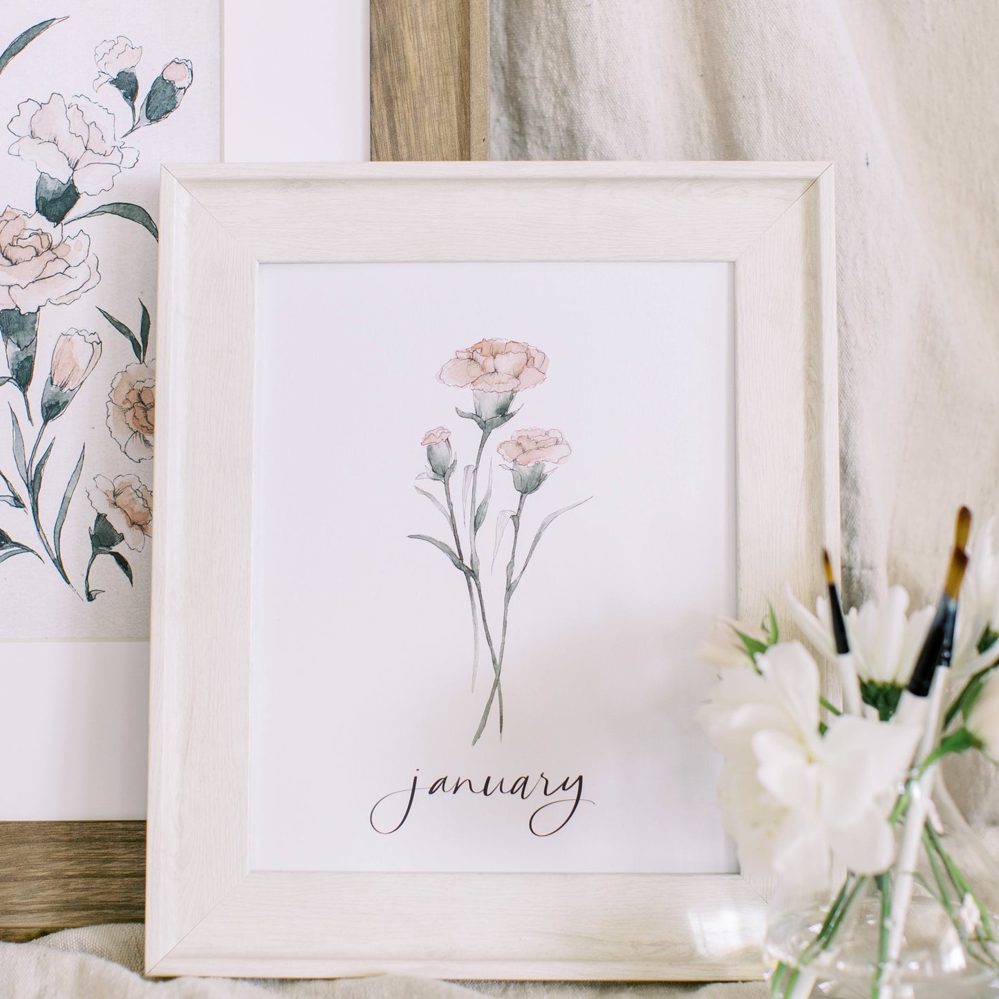 January Stems - Coley Kuyper Art