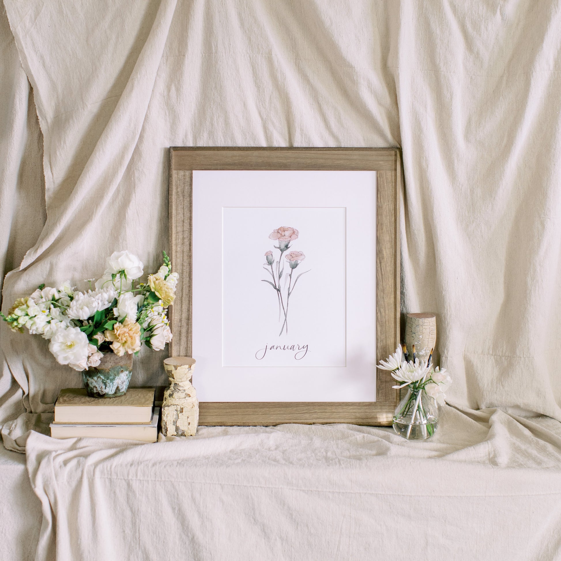 January Stems - Coley Kuyper Art