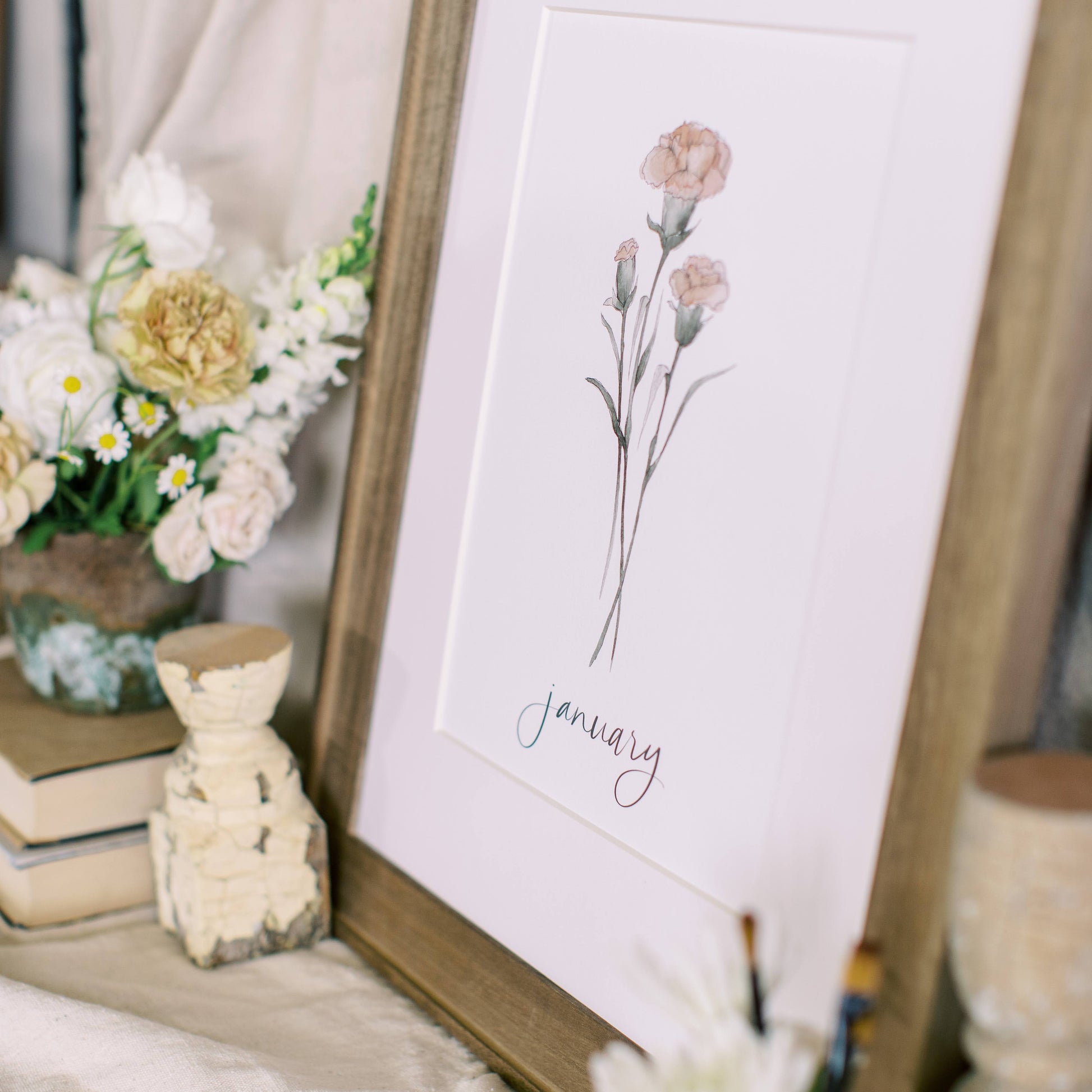 January Stems - Coley Kuyper Art