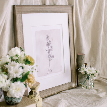 July Stems - Coley Kuyper Art