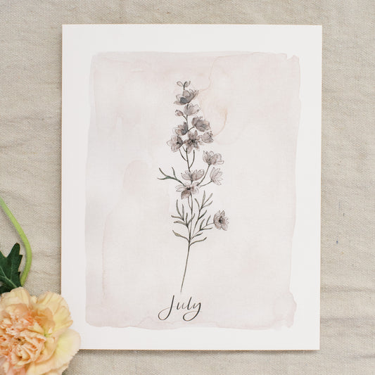 July Stems - Coley Kuyper Art