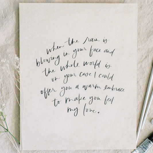 Make You Feel My Love - Coley Kuyper Art