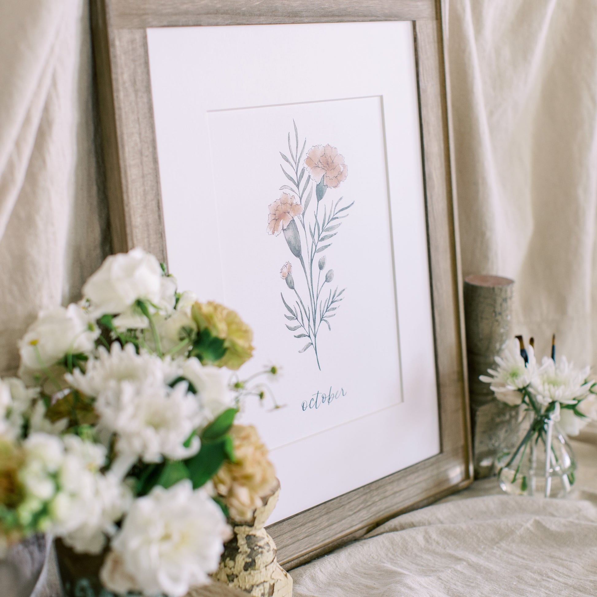 October Stems - Coley Kuyper Art