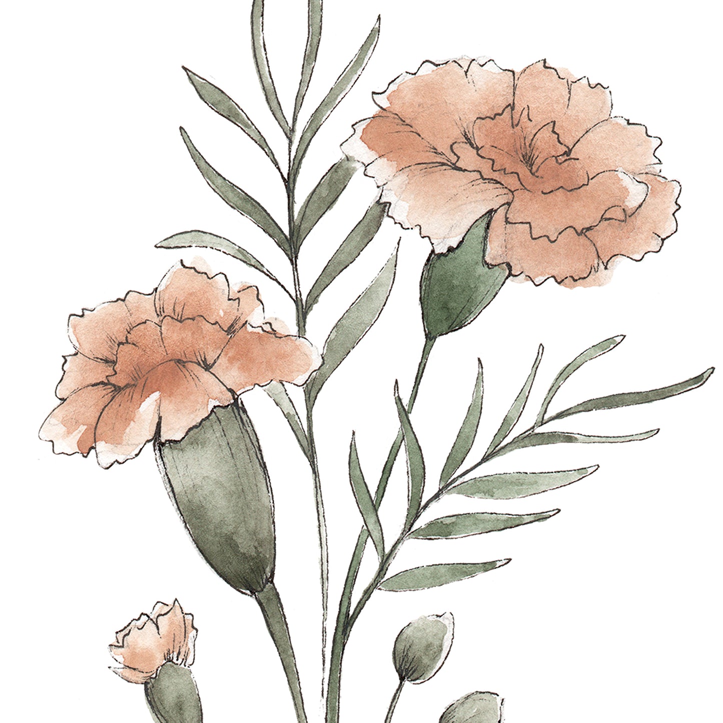 October Stems - Coley Kuyper Art