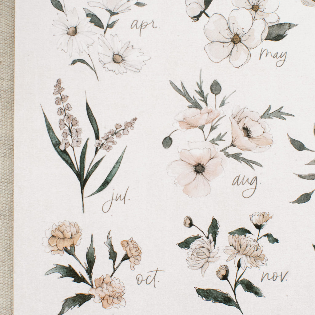 Birth Flower Snippets - Coley Kuyper Art