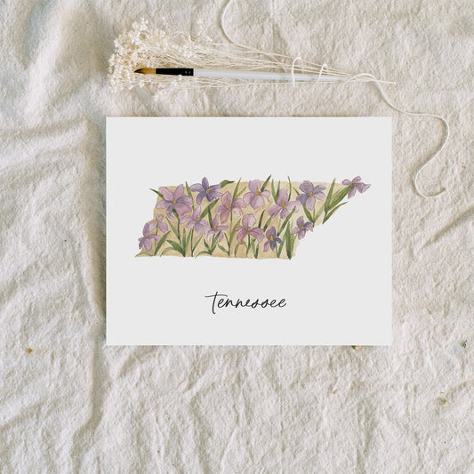 Tennessee Iris | Art Print - Coley Kuyper Art