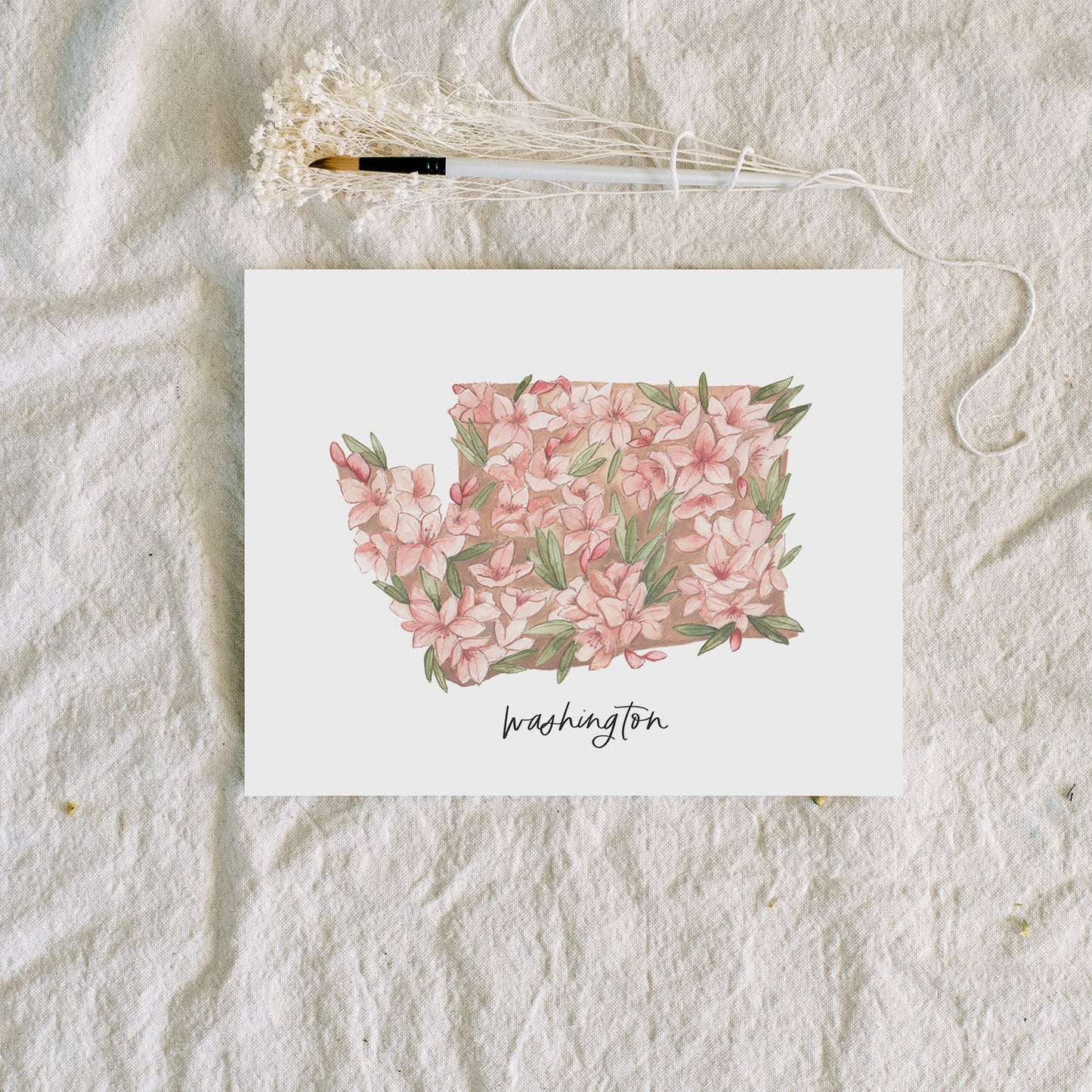 Washington State Flower | Art Print - Coley Kuyper Art