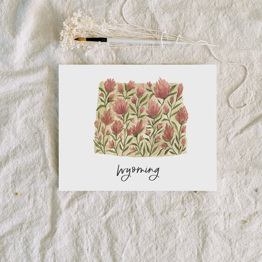Wyoming Indian Paintbrush | Art Print - Coley Kuyper Art